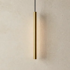 Aurelia Minimalist Brass Pendant