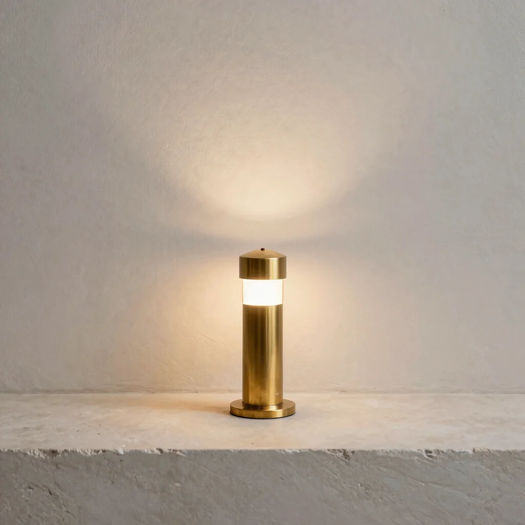Lumina Brass Path Bollard